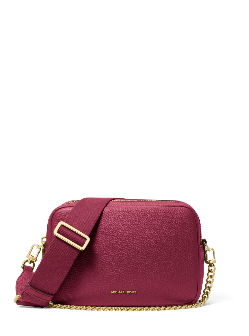 Michael Kors Bryant Medium Double Zip Chain Camera Crossbody Bag