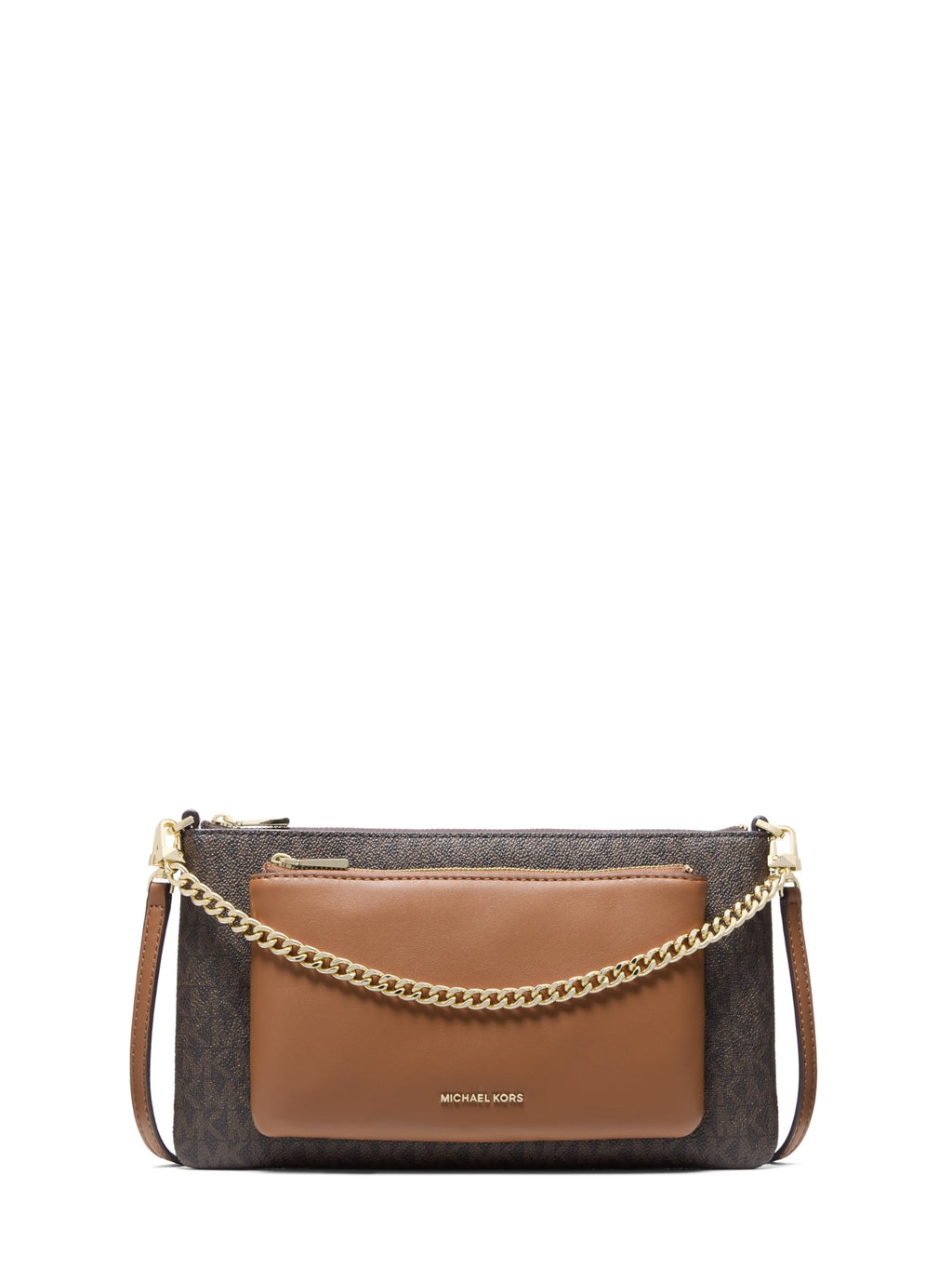Michael Kors Jet Set Medium Pocket Convertible Crossbody Bag
