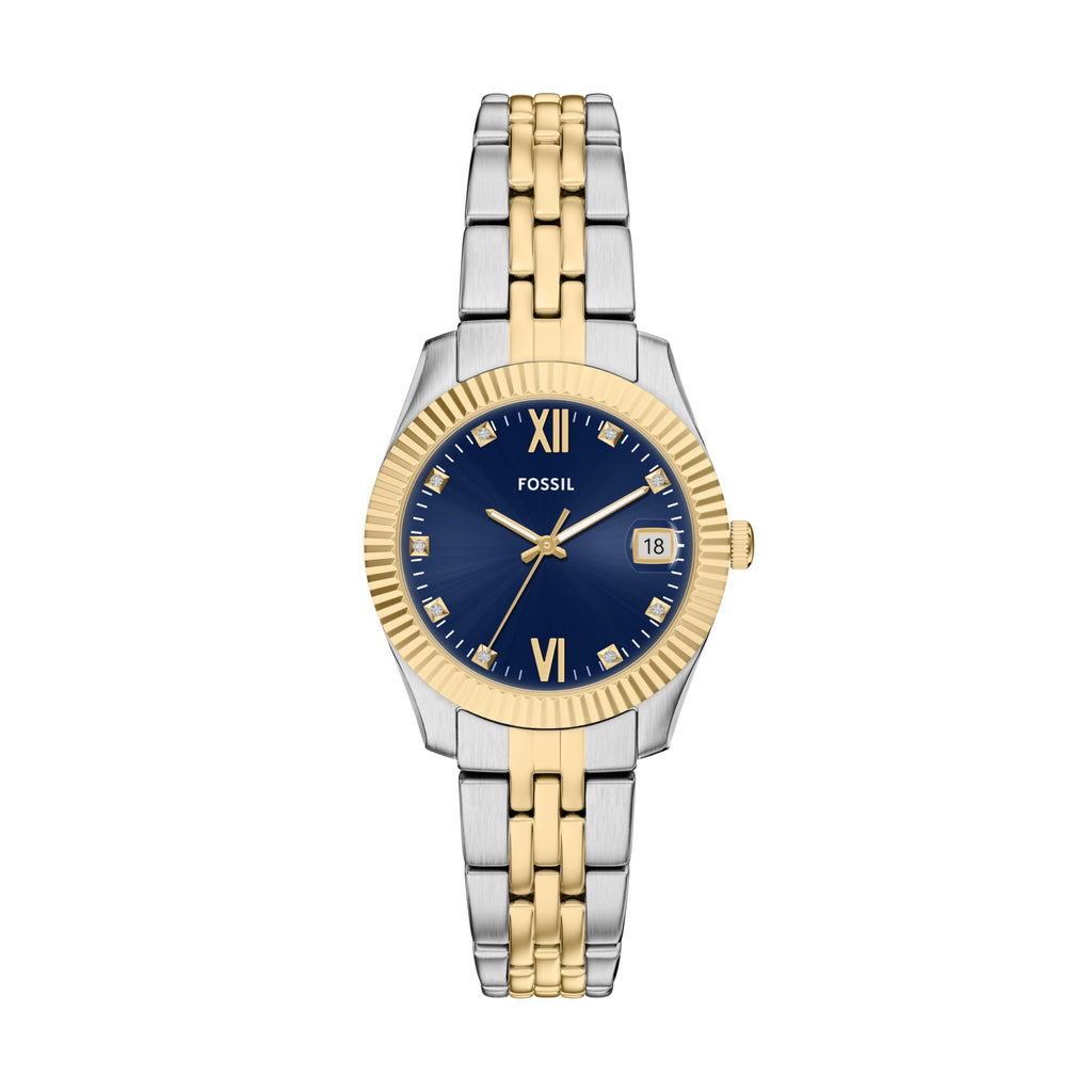 Fossil Women's Watch, Scarlette Quartz Stainless Steel Three-Hand Watch for Women