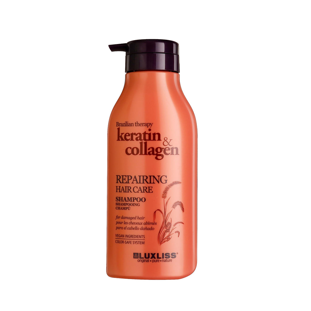 Luxliss Keratin Collagen Repairing Hair Care Shampoo 500 ml