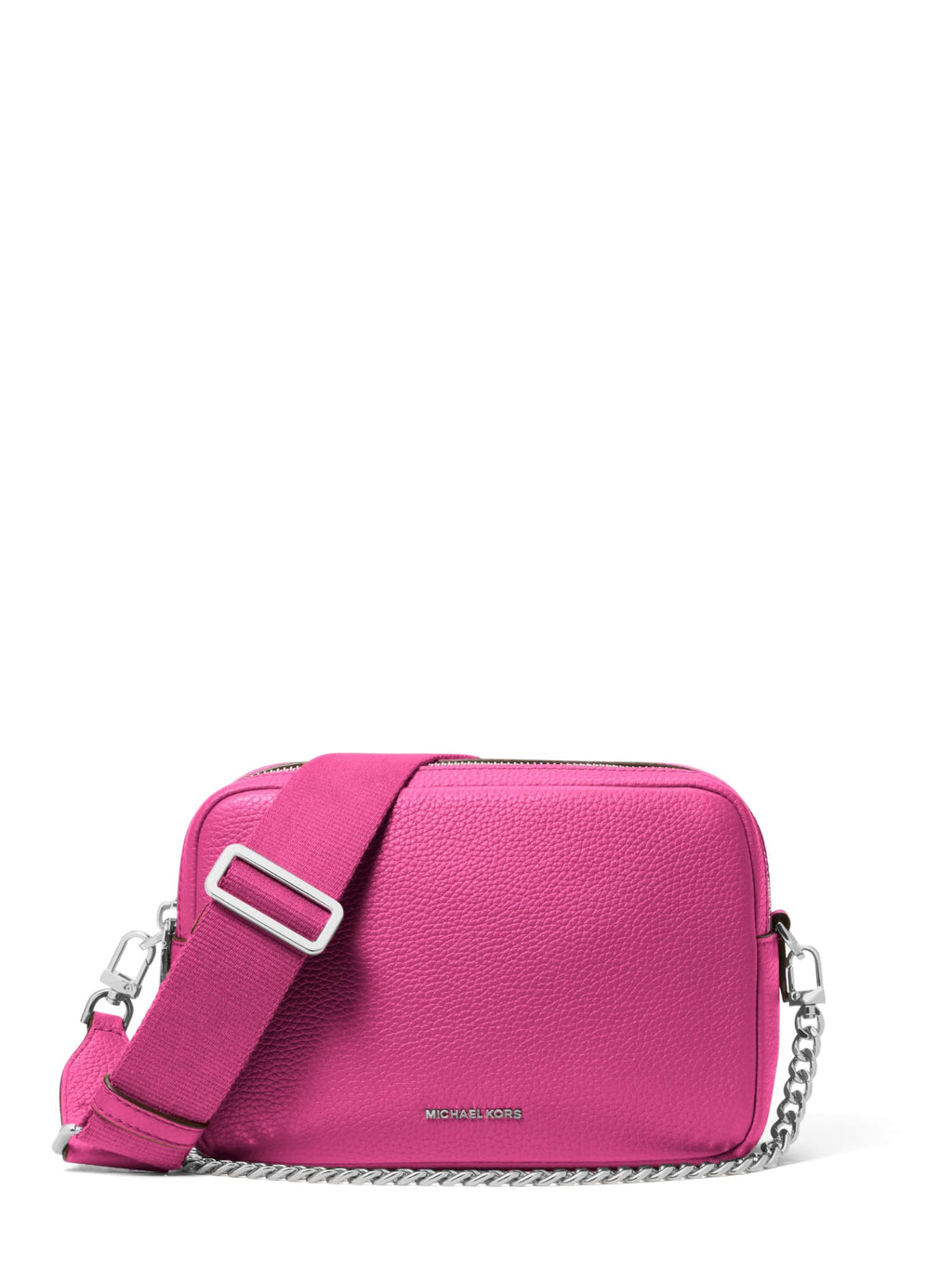 Michael Kors Bryant Medium Double Zip Chain Camera Crossbody Bag