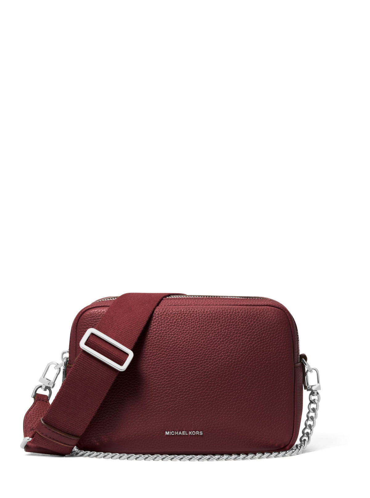 Michael Kors Bryant Medium Double Zip Chain Camera Crossbody Bag