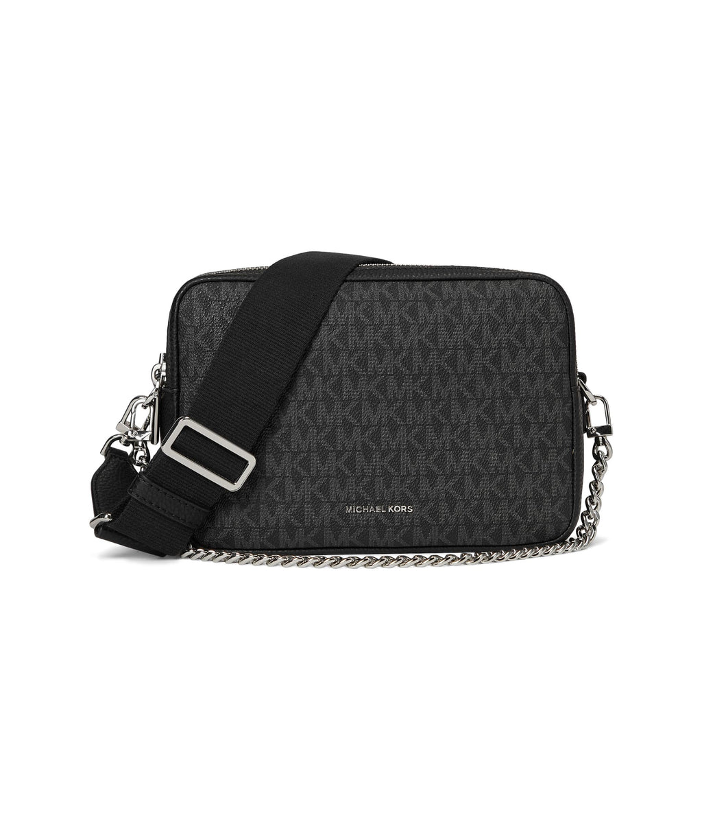 Michael Kors Bryant Medium Double Zip Chain Camera Crossbody Bag