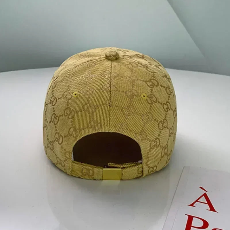 Fashion Men Women Cotton Embroidery for MY Baseball Caps Outdoor Sport Fishing Golf Sunshade Adjustable Hat Casual Four Seasons