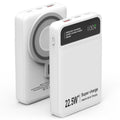 5000mAh Magsafe 3 In 1 Portable Charger PD22.5W Magnetic Fast Charger Fast Charging Power Bank Fit For IOS Phone 15/14 Samsung Galaxy S24 And More