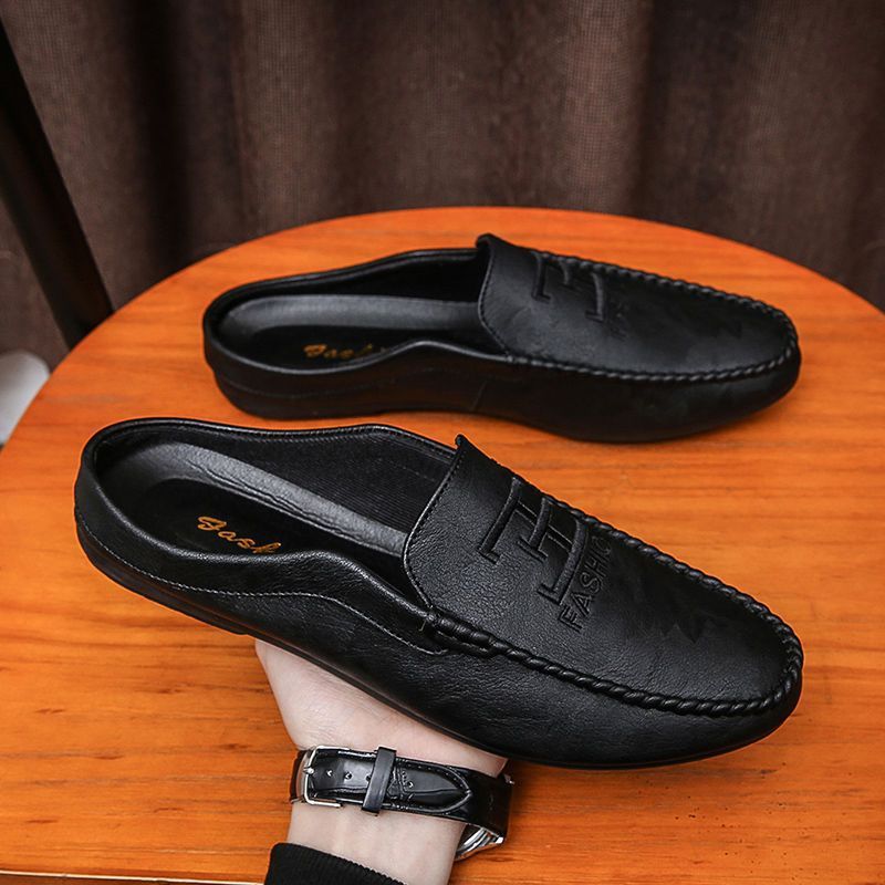 Men's Closed Toe Slip-On Leather Loafers