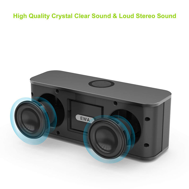 Bluetooth Speaker: Subwoofer, Stereo Bass