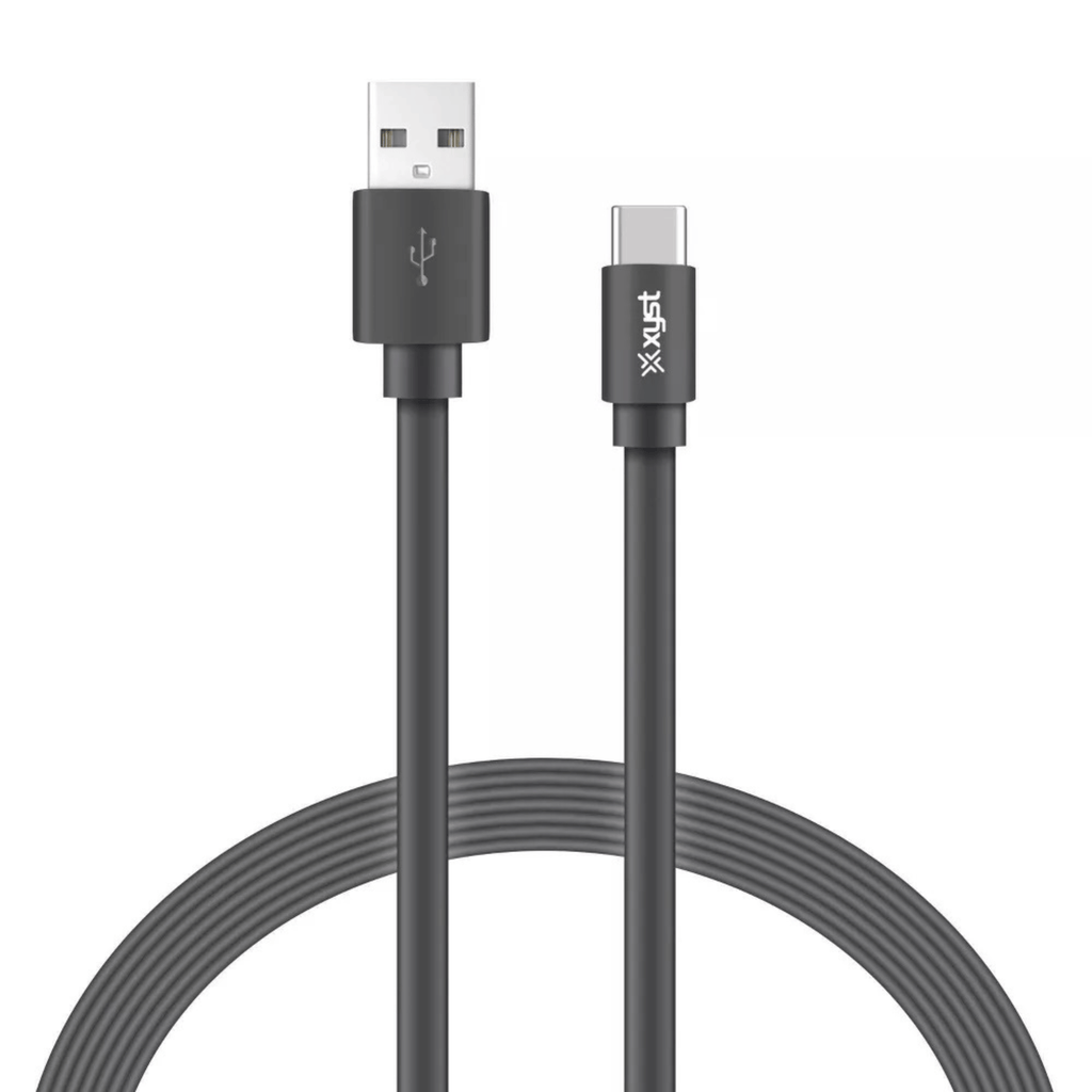 Xyst Charge and Sync USB to USB-C Flat Cable 4Ft