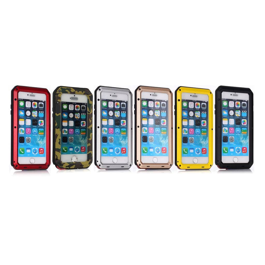 Rugged Shock-Resistant Hybrid Full Cover Case For iPhone 6 Plus