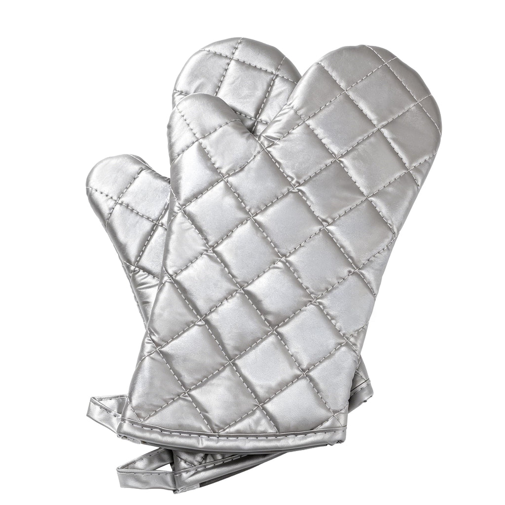 ARCLIBER Quilted Oven Mitts 1 Pair Heat Resistant Classic Kitchen
