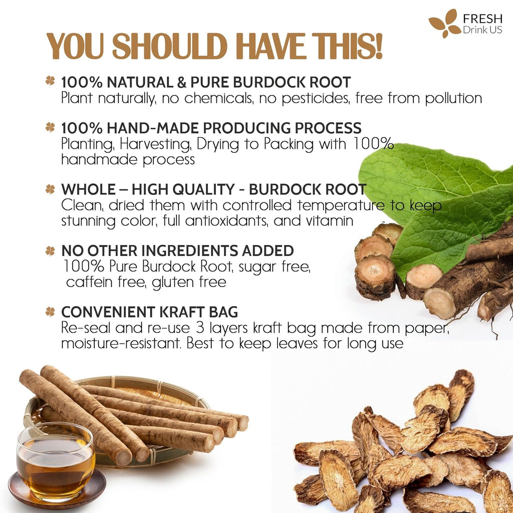 Burdock Root Herbal Tea Bags