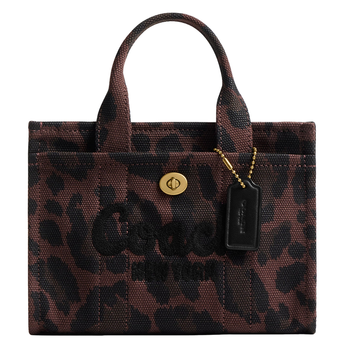 Coach Women's Leopard Cargo Tote 20