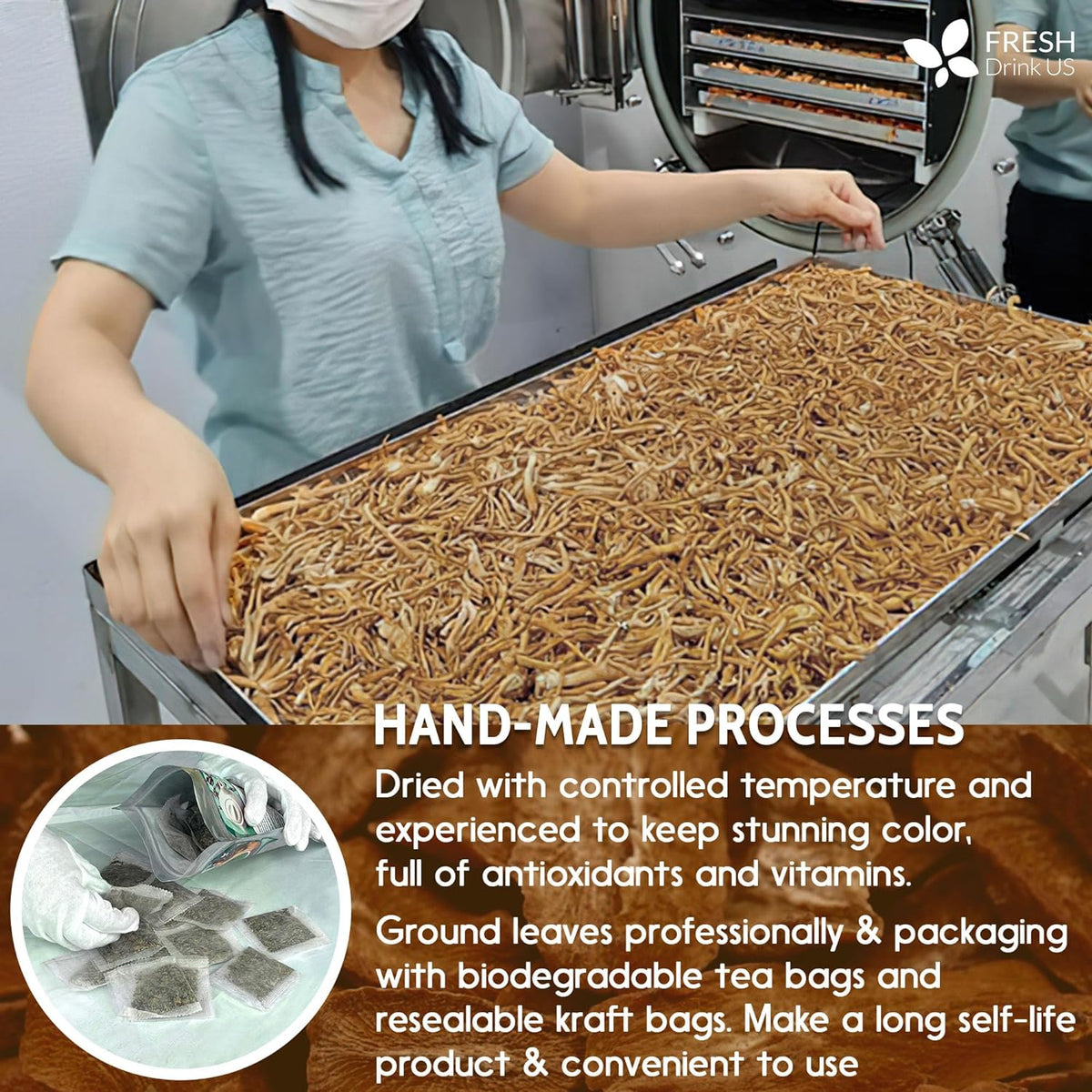 Burdock Root Herbal Tea Bags