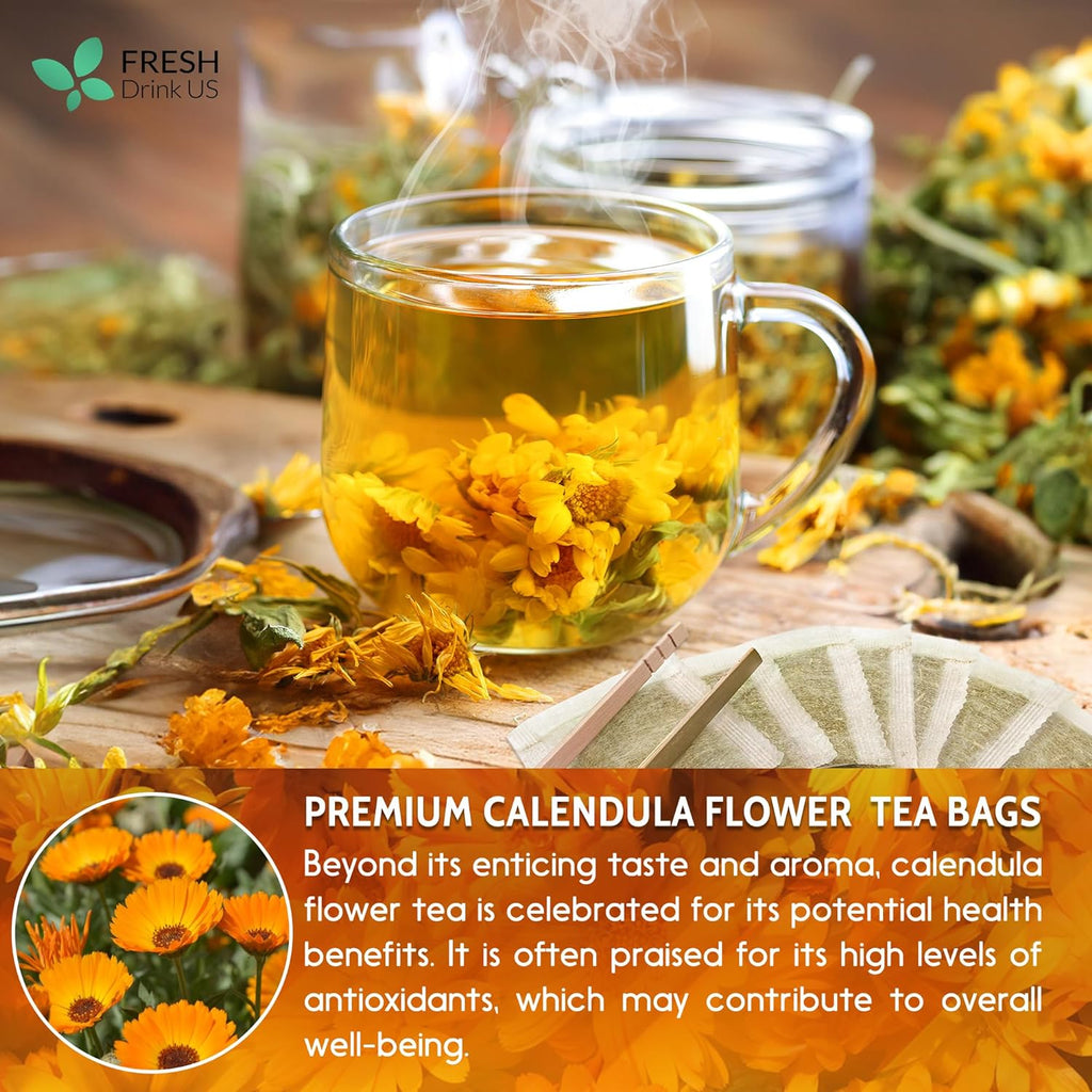 Calendula Flower Herbal Tea Bags