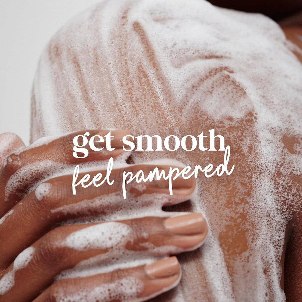 Dove Body Wash with Pump Pamper Shea Butter & Vanilla for 24hr Lotion-Soft Skin Moisturizing Skin Cleanser with No Sulfates No Parabens 30.6 oz
