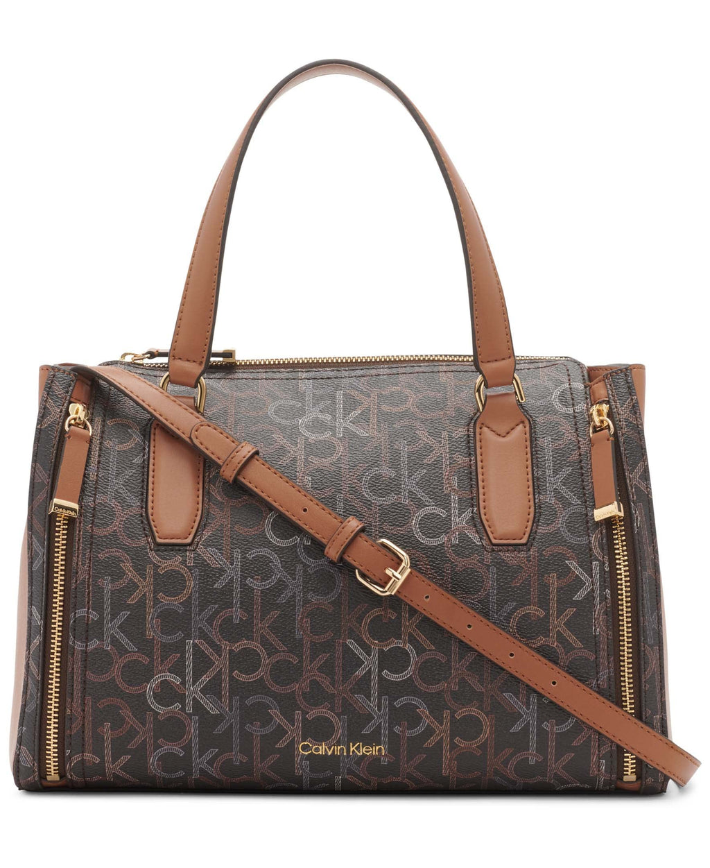 Calvin Klein Bubble Lamb Novelty Organization Satchel