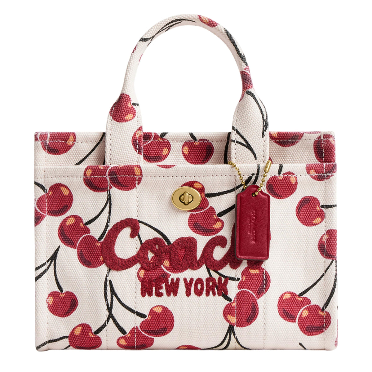 Coach Women's Leopard Cargo Tote 20