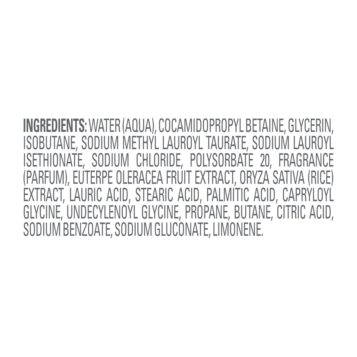Dove Whipped Shower Foam for Women Rice Milk & Velvet Açaí for Hydrated & Soft Skin 10.3 FO