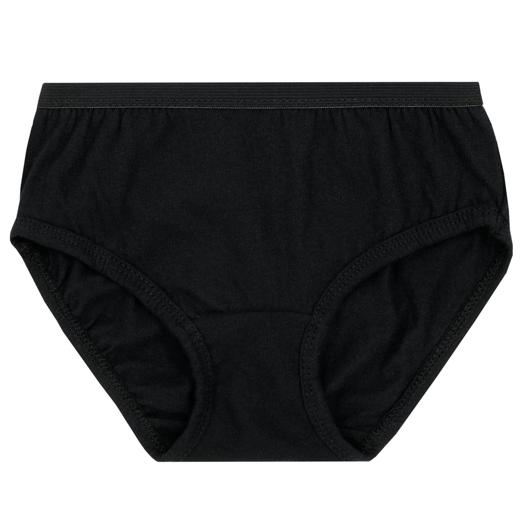 Fruit of the Loom Girls' Tag Free Cotton Brief Underwear Multipacks, Low Rise Brief-10 Pack-Purple/Blue/White, 4