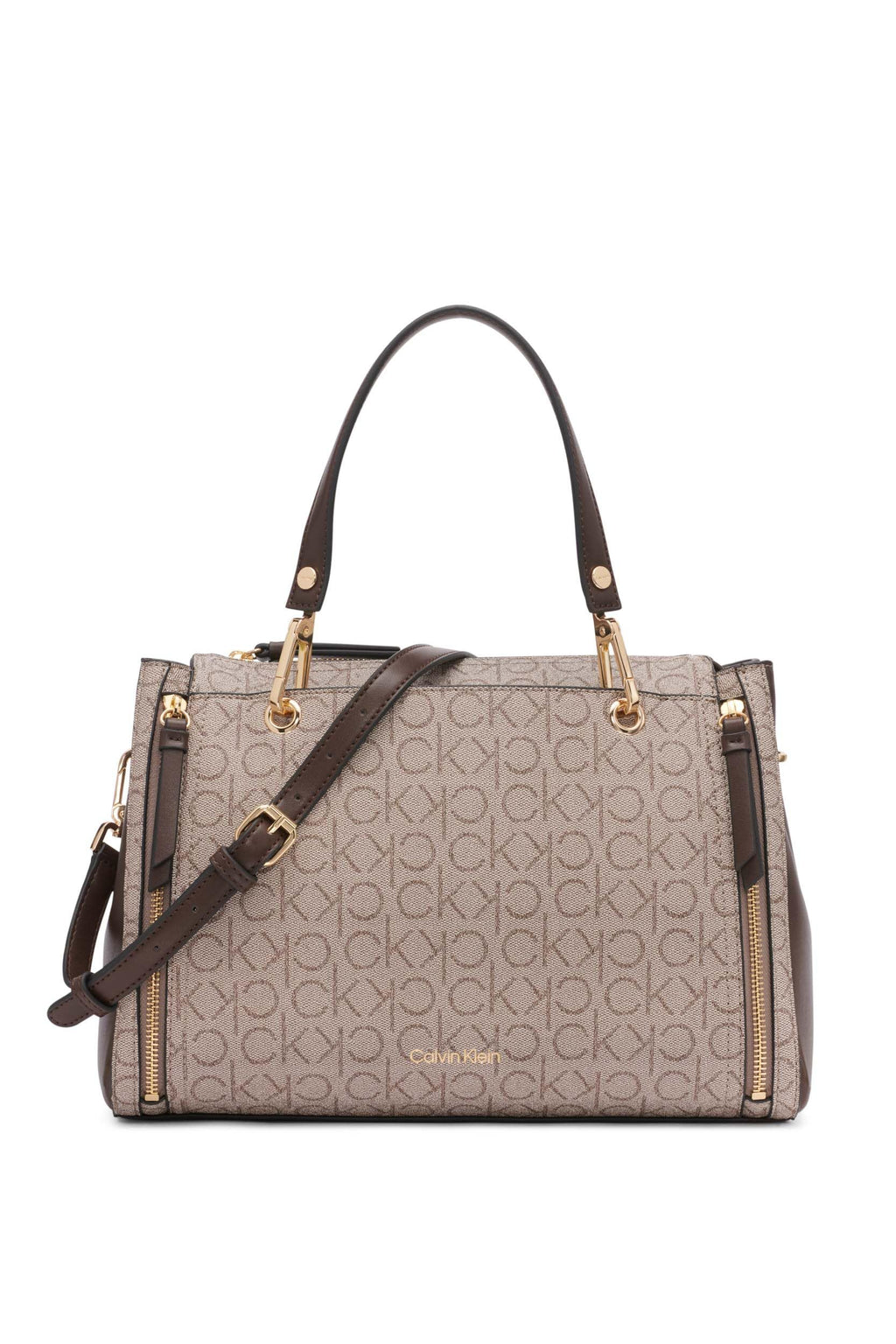 Calvin Klein Bubble Lamb Novelty Organization Satchel