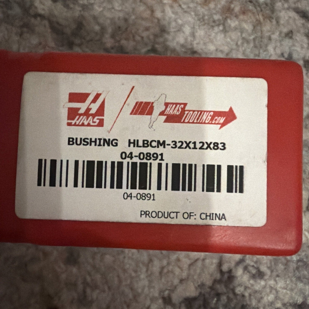 Haas HLBCM-32X12X83 Bushing 04-0891 CNC Tool Holder Bushing New