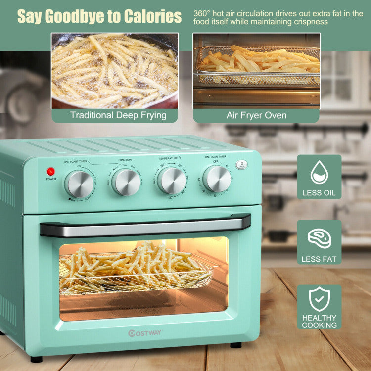 19 Qt Dehydrate Air Fryer Toaster Oven