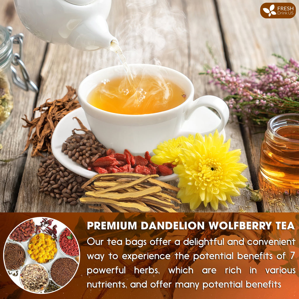Dandelion & Wolfberry Herbal Tea