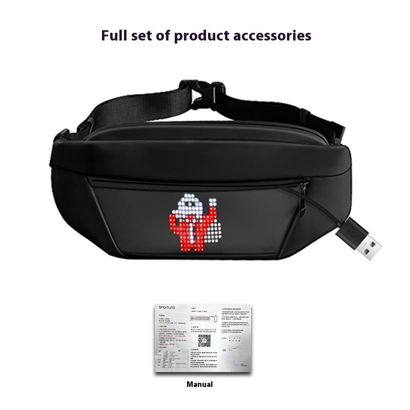 Bluetooth LED Hip Pockets for Outdoor Riding