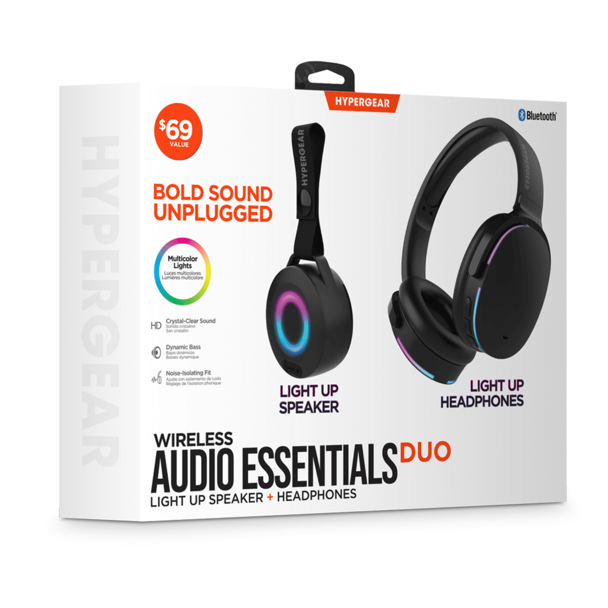 HyperGear Audio Essentials Headphones and Speaker Duo