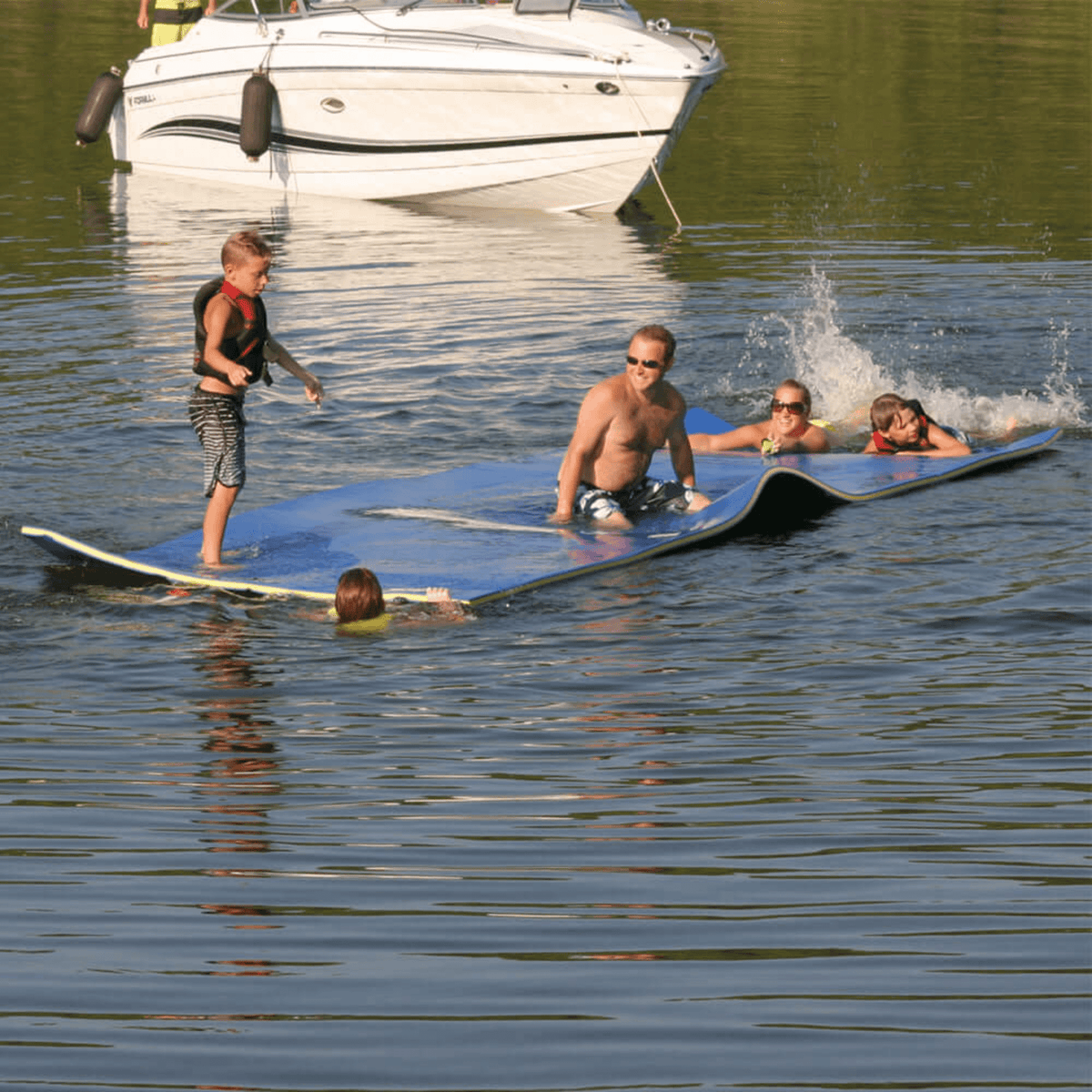WOW Watersports 20x6' Chillraft Includes Heavy-Duty Tether Cord Assembly