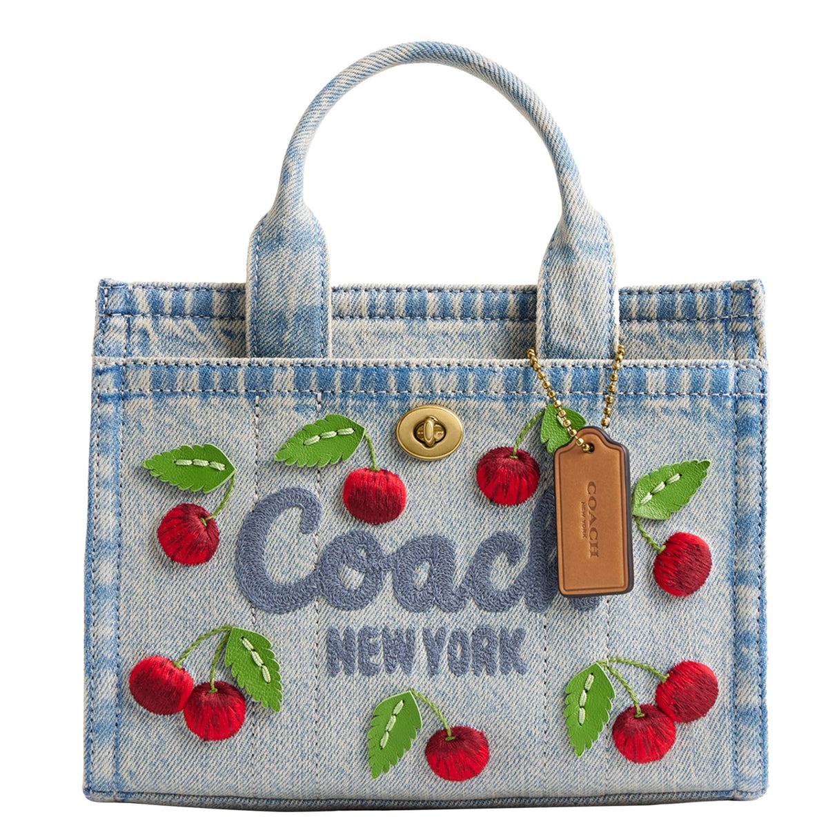 Coach Women's Leopard Cargo Tote 20