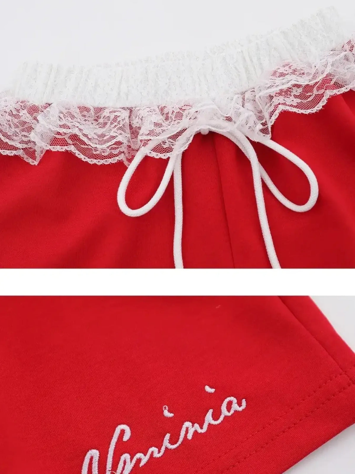 Lace Detail Shorts