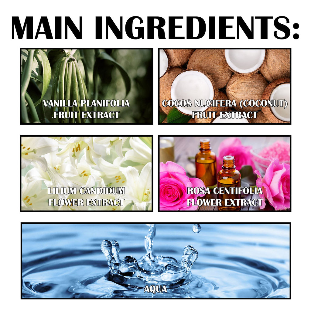 Premium Lily Perfume, Women's Lily Fragrance Fragrance Natural Fresh Stay Charm Ball Perfume