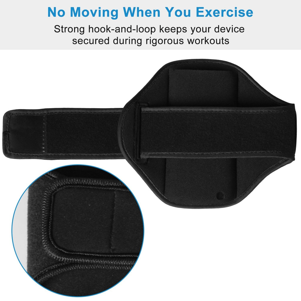 Phone Armband Case Adjustable Sweat-Resistant Armband Phone Holder Fit for iPhone5 Or Cellphones Under 4in For Running Jogging Riding Hiking Gym