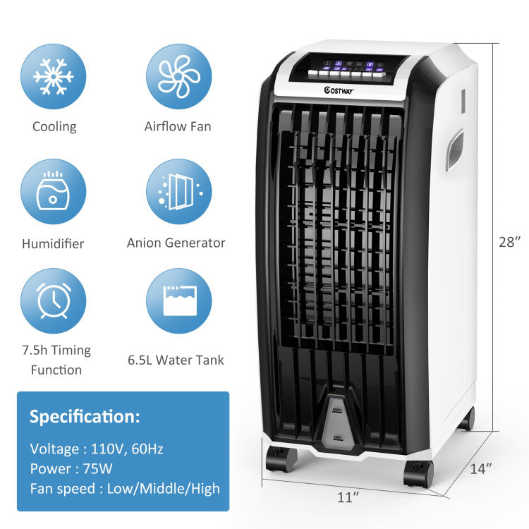 Home Air Cooler with Timer
