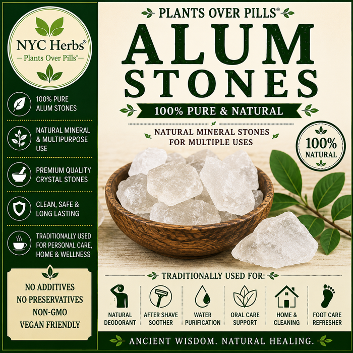 Alum Stones | Natural Astringent & Skin Protector