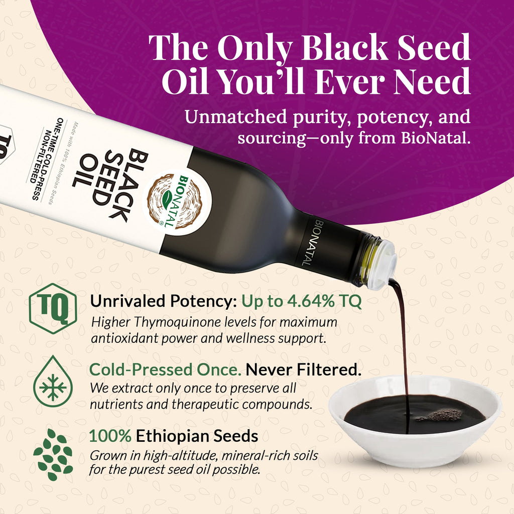 Ethiopian Black Seed Oil 16oz (GLASS)