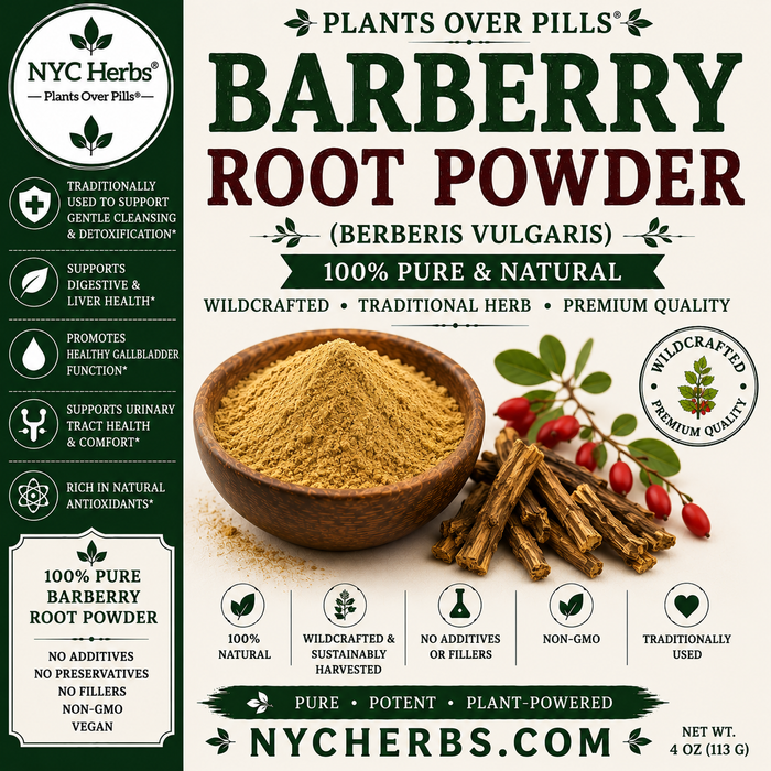 Barberry Root powder | Liver Cleanse & Digestive Aid