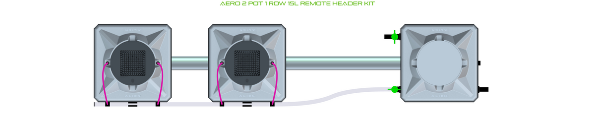 ALIEN AERO 2 Pot 1 Row Kit