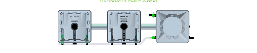 ALIEN RAIN 2 Pot 1 Row Kit
