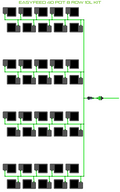 ALIEN EasyFeed 40 Pot 8 Row Kit