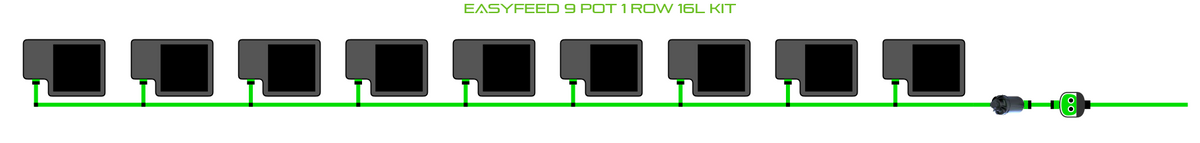 ALIEN EasyFeed 9 Pot 1 Row Kit