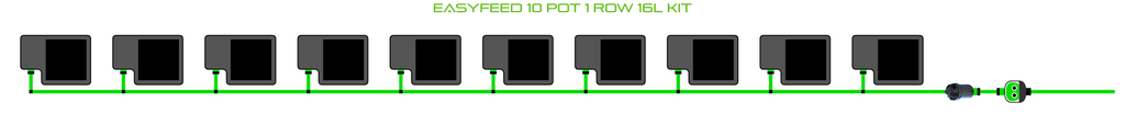 ALIEN EasyFeed 10 Pot 1 Row Kit