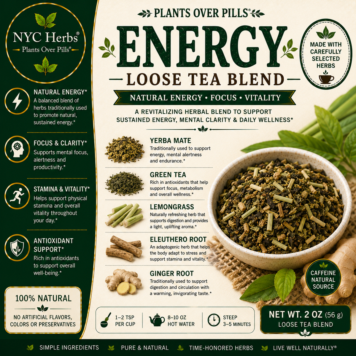 Energy Loose-Leaf Tea Blend