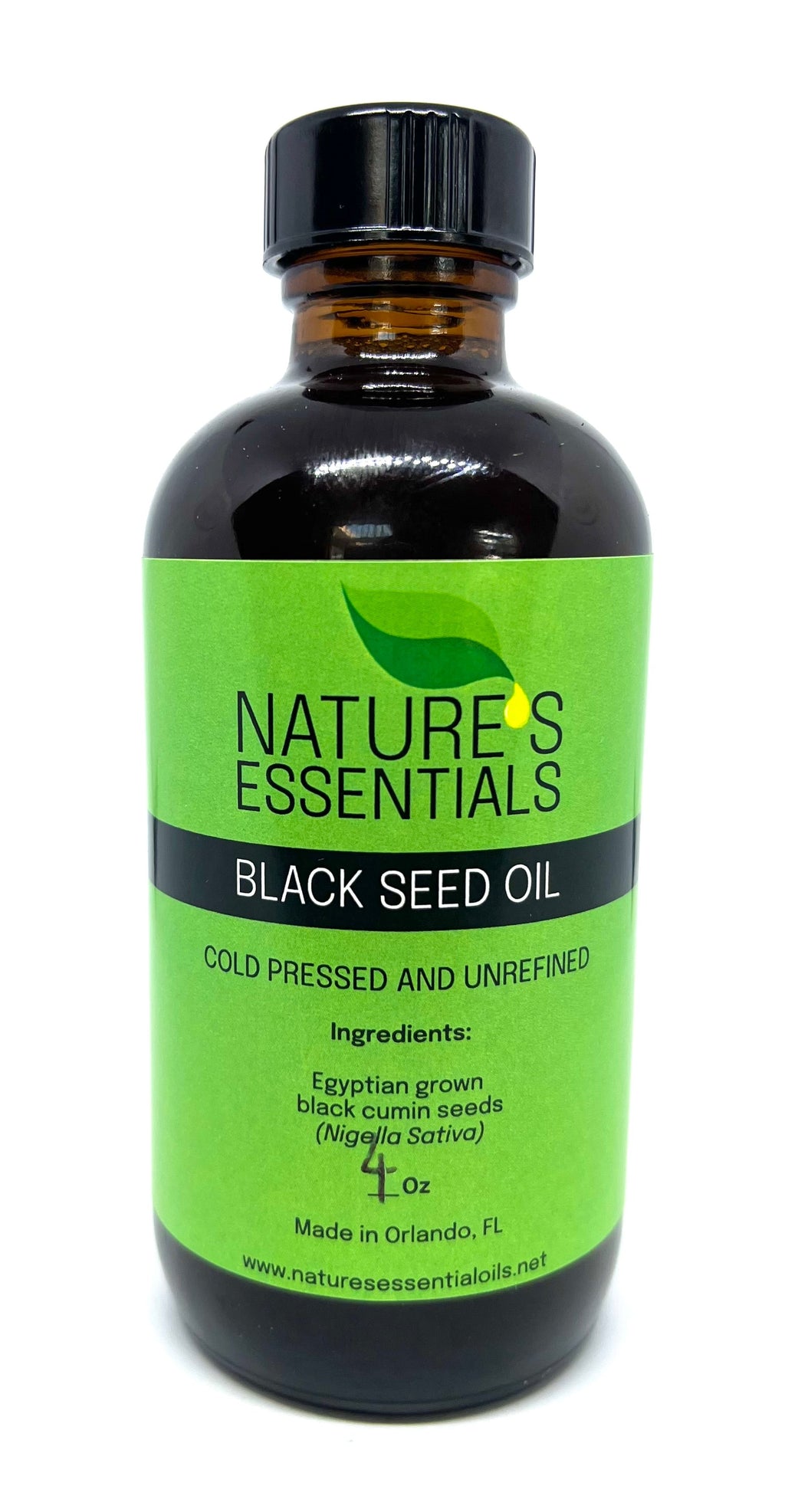 Black Seed Oil (Cold-pressed, unrefined)
