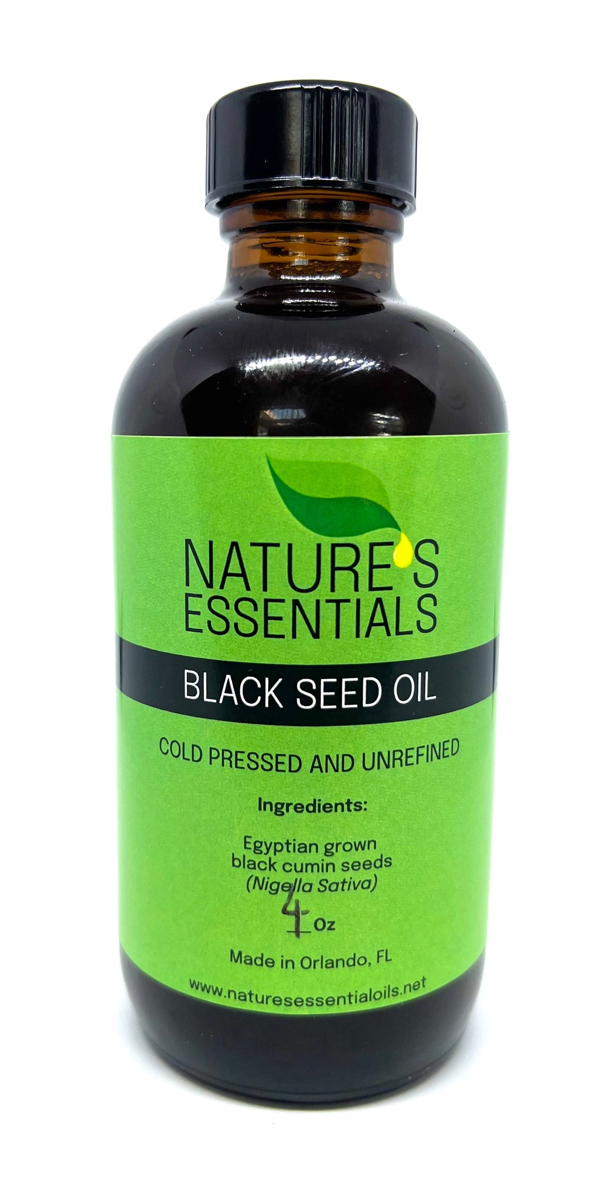 Black Seed Oil (Cold-pressed, unrefined)