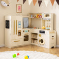 Corner Play Kitchen with Lights and Sounds for Ages 3+