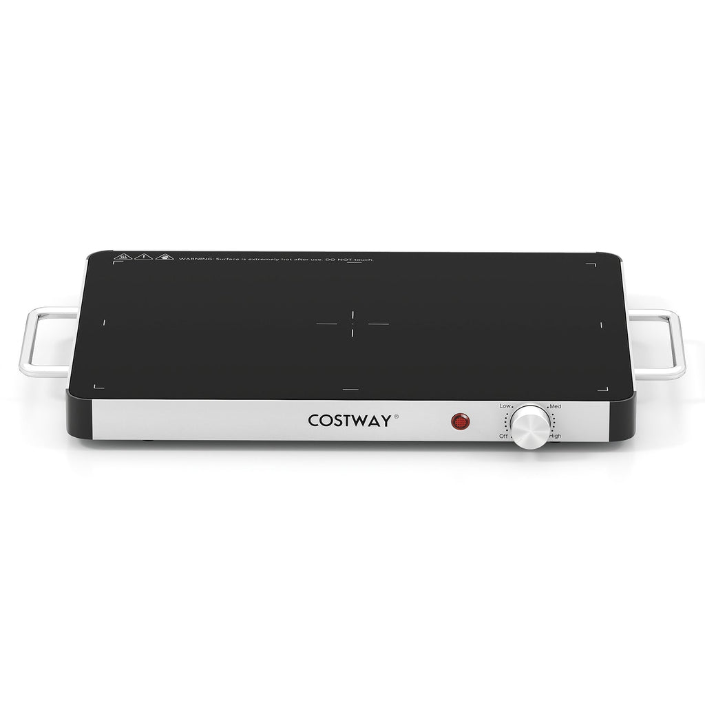 Electric Warming Tray Food Warmer with Adjustable Temperature Control
