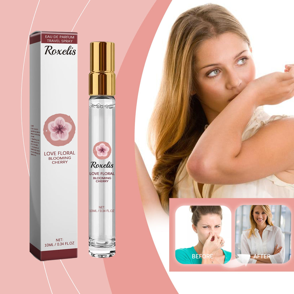 Eau De Parfum Travel Spray, Long-Lasting Light Fragrance Fresh Floral Rose Charm Jasmine Fragrance