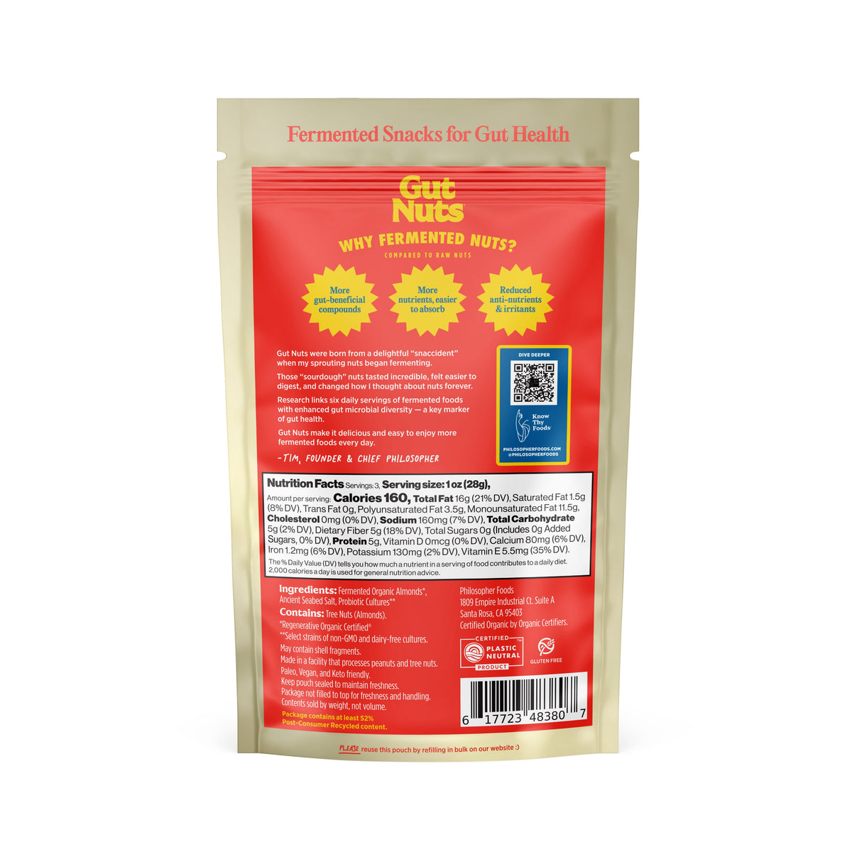 Gut Nuts - Fermented Almonds